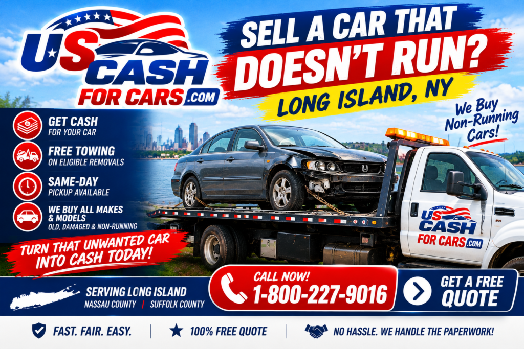How to Sell a Car That Doesn't Run on Long Island, NY